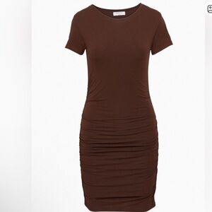 Aritzia Babaton Ruched Mini Dress